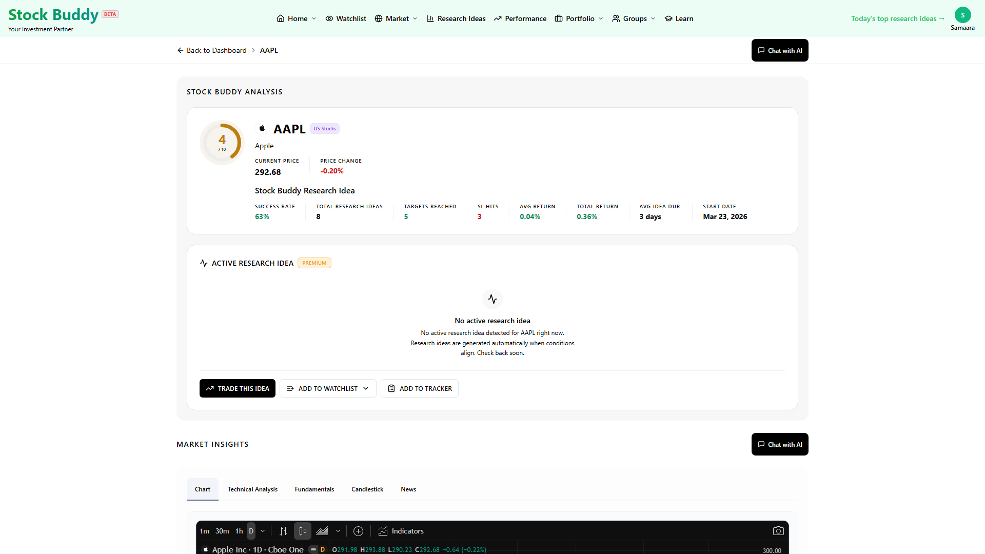 Stock Buddy — Your Investment Partner